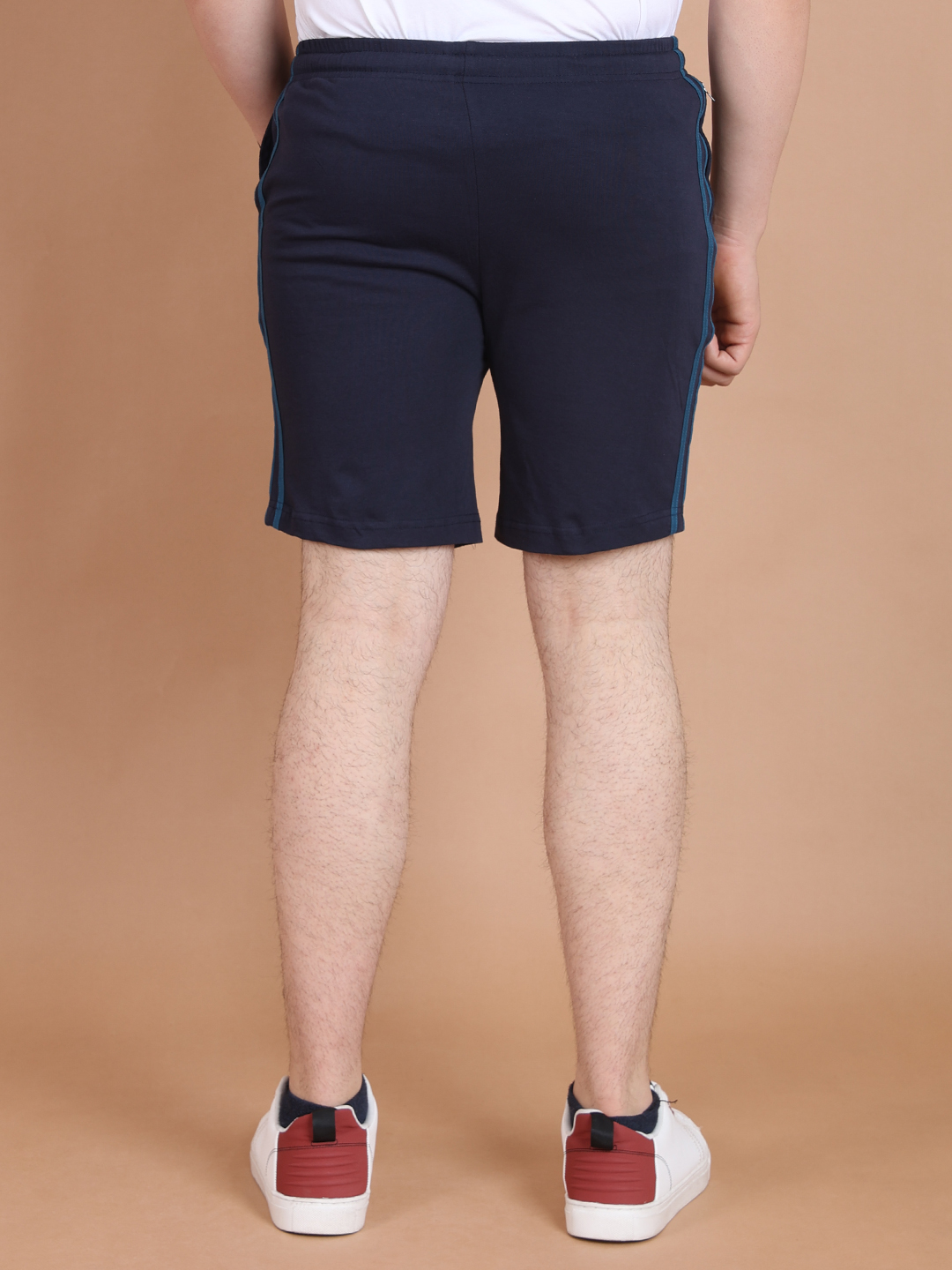 BASIC BERMUDA SHORTS - NAVY