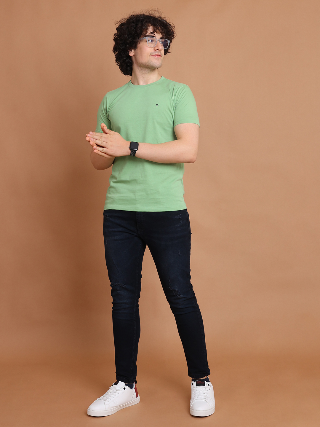 BASIC ROUND NECK HALF SLEEVE - PISTA